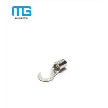 Good Quality Tin Plated Non-insulated Copper Hook Terminals By A.W.G. 22-16